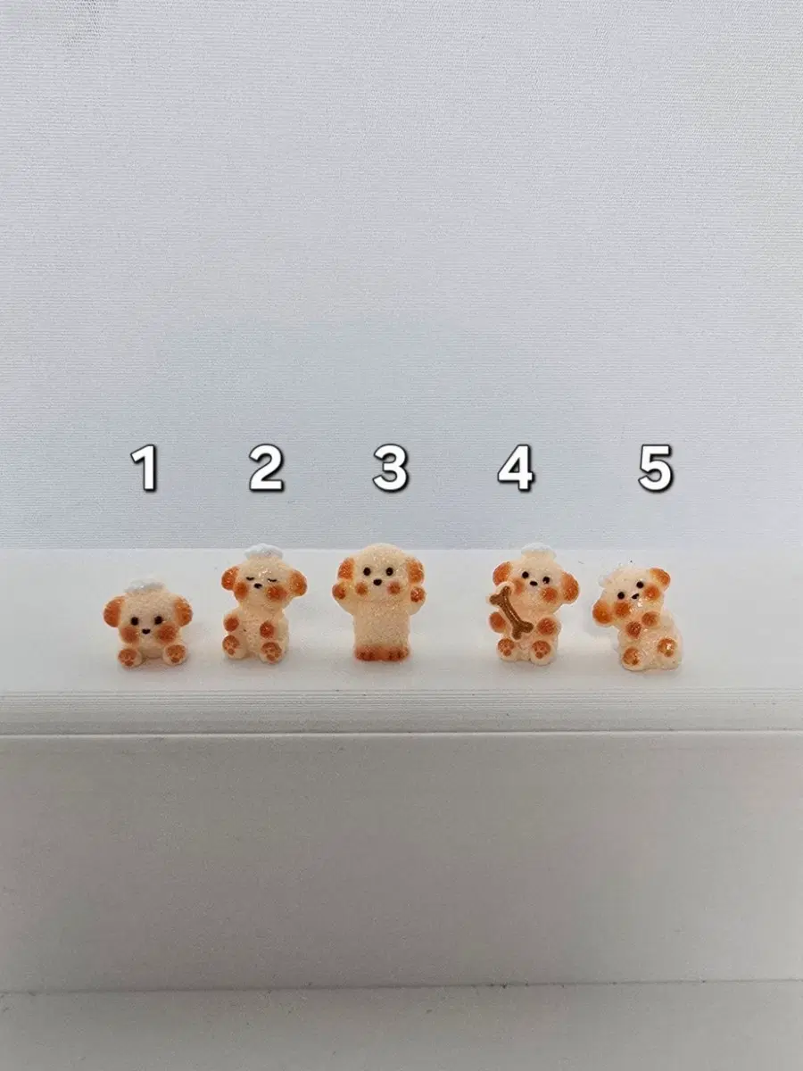 강아지(댕댕이) 미니어처 피규어