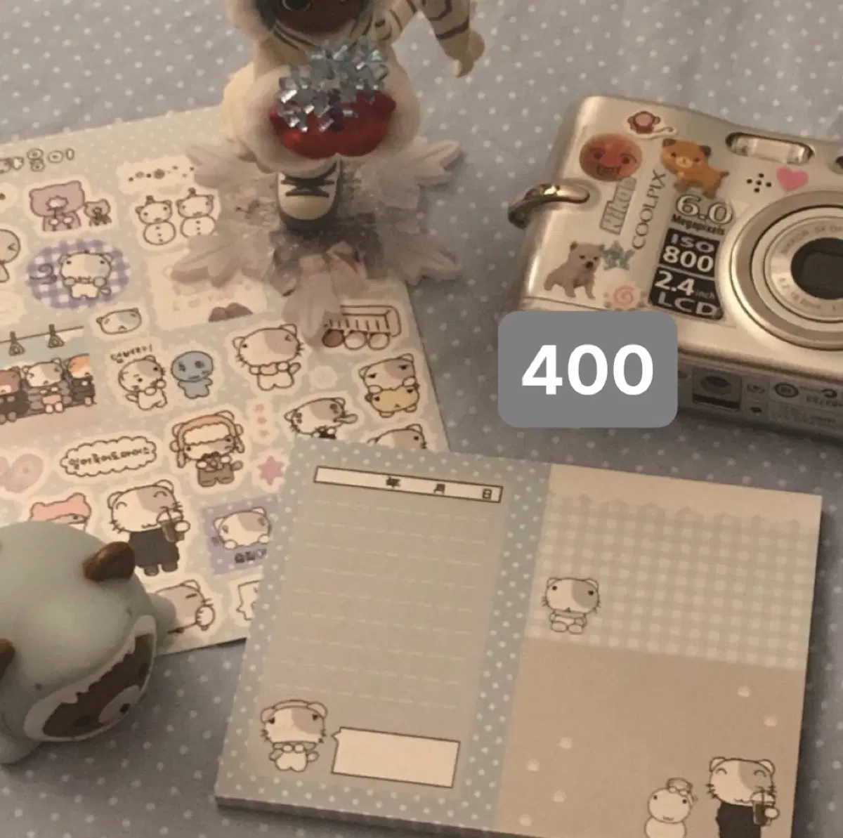 2종) 무뉴무뉴 떡메모지 메모지 띵