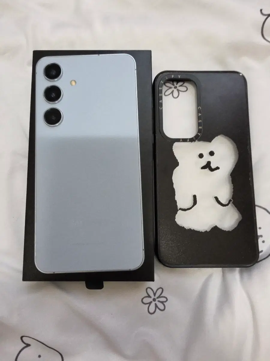 삼성 갤럭시 S24 블루 256gb + Casetify 케이스