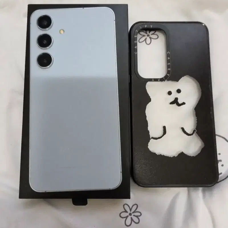삼성 갤럭시 S24 블루 256gb + Casetify 케이스