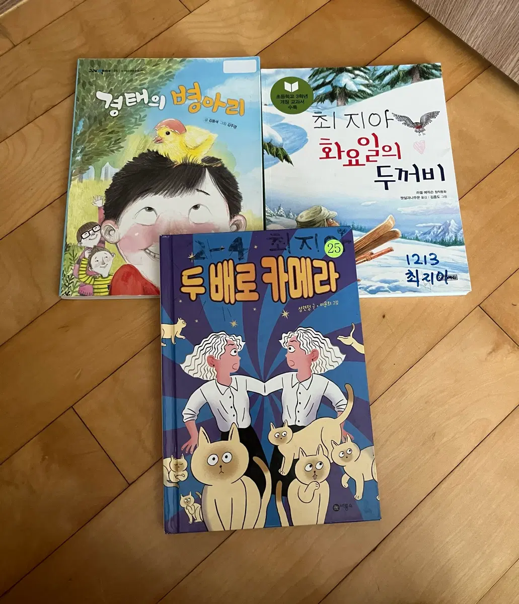 경태의 병아리/화요일의 두꺼비/두 배로 카메라 세트