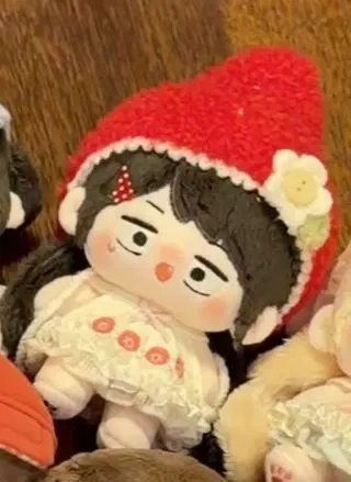 10cm 두유 7주년 딸기 모자 미개봉