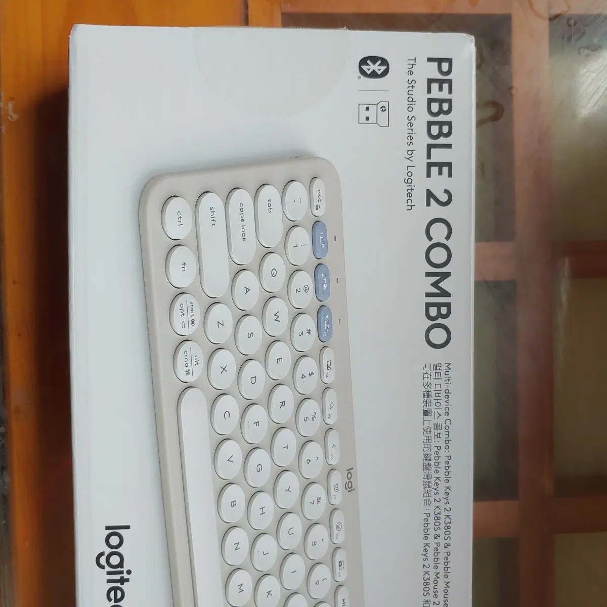 로지텍 K380S + 로지볼트 수신기 택포