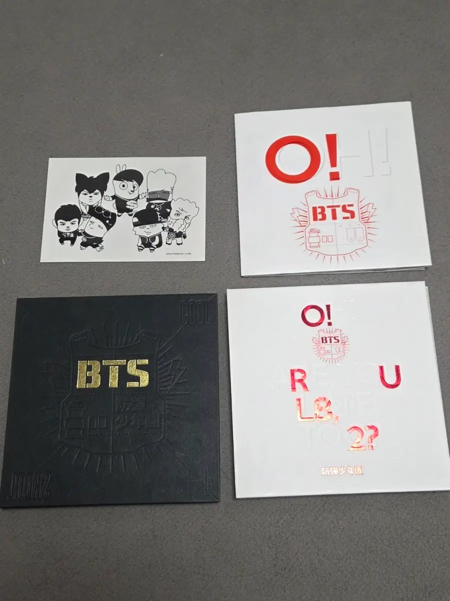방탄 앨범(2 cool 4 skool + o!rul8,2?)