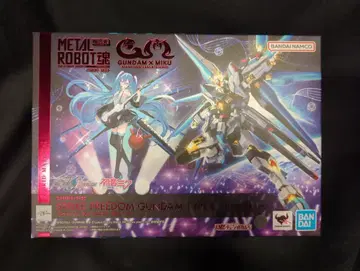 BANDAI SPIRITS METAL ROBOT혼 [ SIDE MS ] 기동전사 건담 SEED FREEDOM 스트라이크 프리덤 건담 이식 [하츠네 미쿠 Ver.]