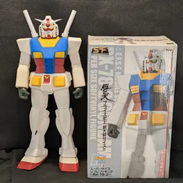 반프레스토 슈퍼 사이즈 소프트 비닐 피규어 기동전사 건담 RX-78-2 건담