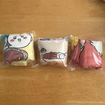영화 치이카와 (먼작귀) 복조리 파우치 3종 세트