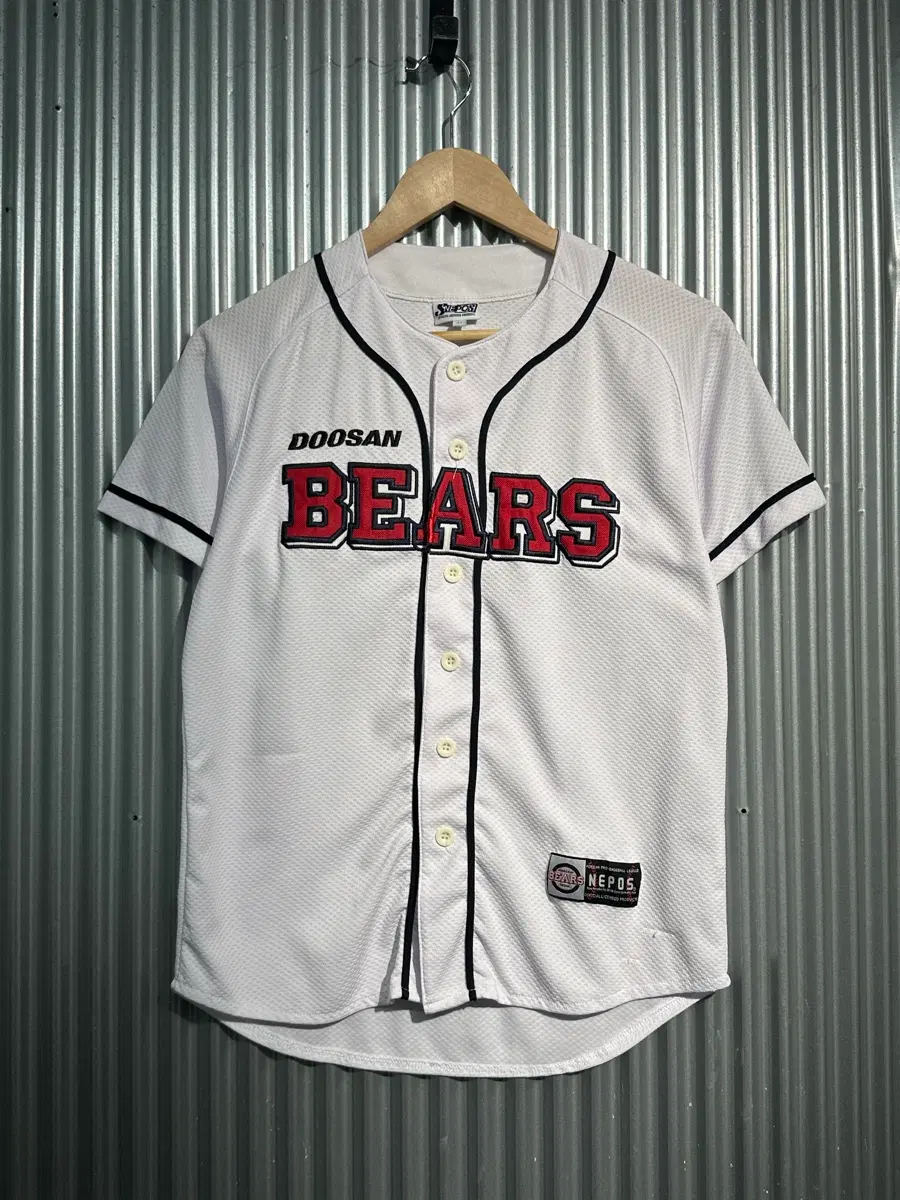 [11/아동] 두산베어스 DOOSAN BEARS 네포스 NEPOS 무마킹 유니폼 반팔 야구 저지