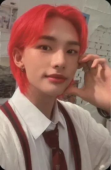 StrayKids WAVE13 현진 NACIFIC 콜라보 뒷면 그린