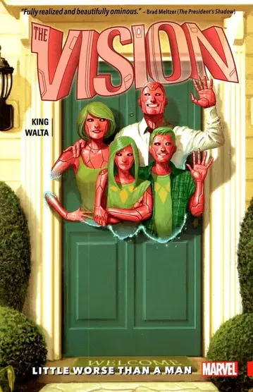 MARVEL VISION:LITTLE WORSE THAN A MAN(PB) 1
