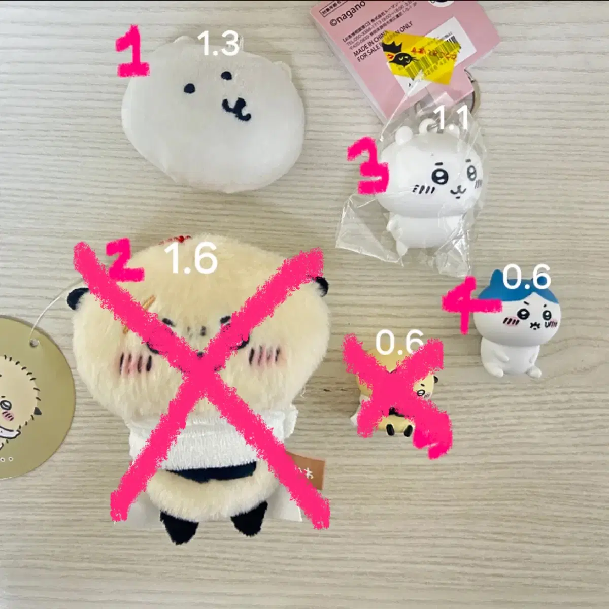 [치이카와/농담곰] 인형 및 피규어