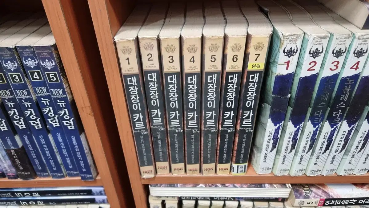 대장장이카르 1-7 완 양인산 게임 판타지 소설