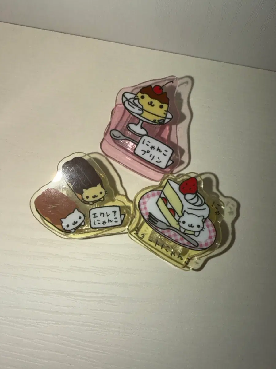 산엑스 냥냥냥코 아크릴 클립