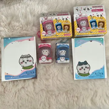 치이카와 초코 박스 하치와레 반다이 영화 게임센터 클리어 카드