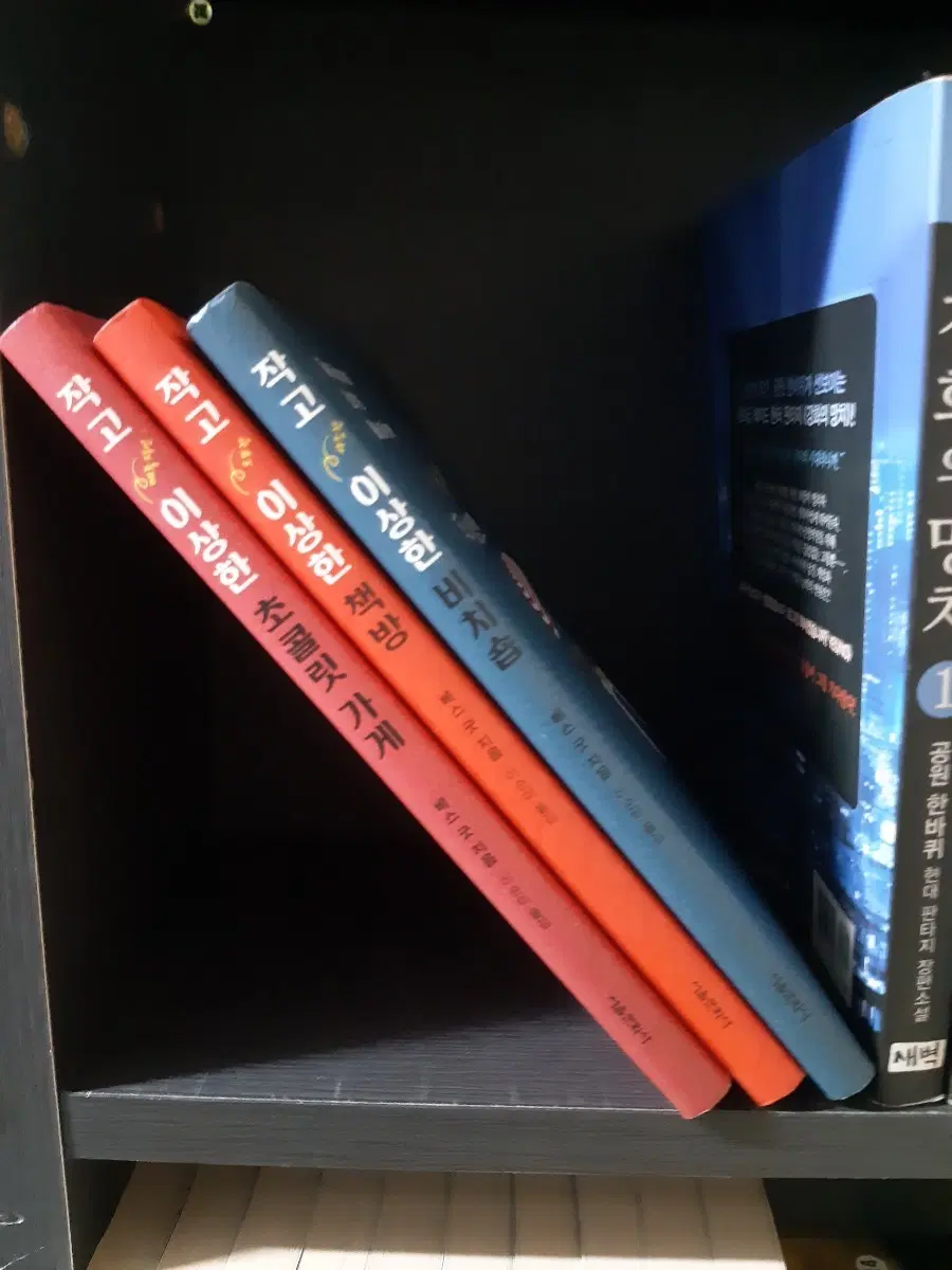 작고 이상한 비치숍 책방 초콜릿 가게 총3권세트 중고책