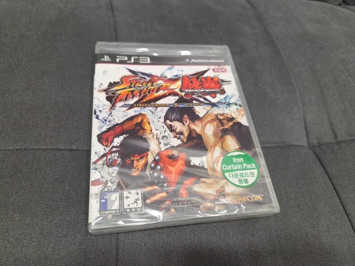 ps3 스트리트파이터 X 철권 미개봉신품
