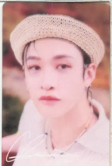 StrayKids BangChan 클리어 트레이딩 카드 구매