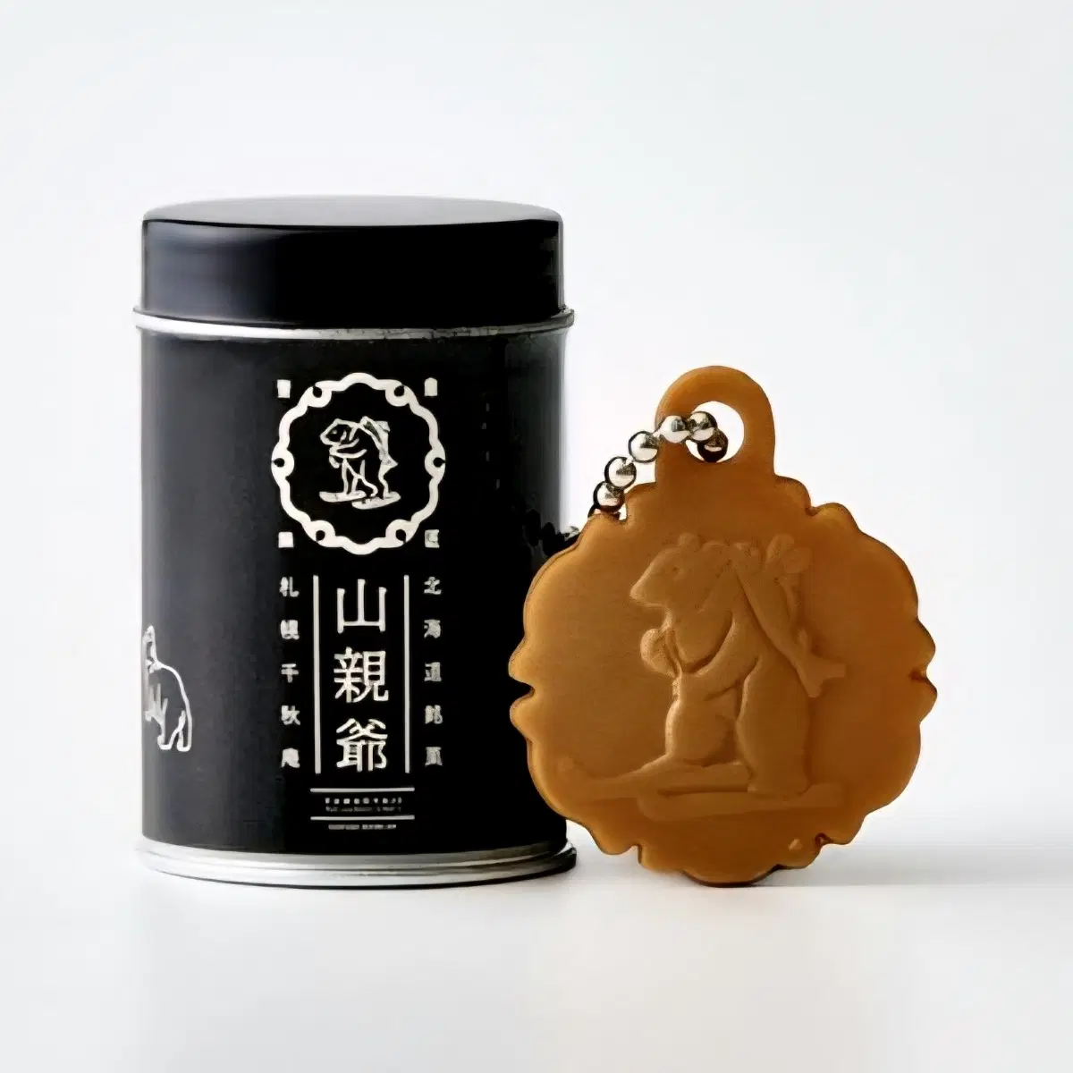 산친야 흑캔 구버젼 일본 씨플라 한정 가챠 삿포로 치아키안 미니츄어 버터 과자 미니어쳐