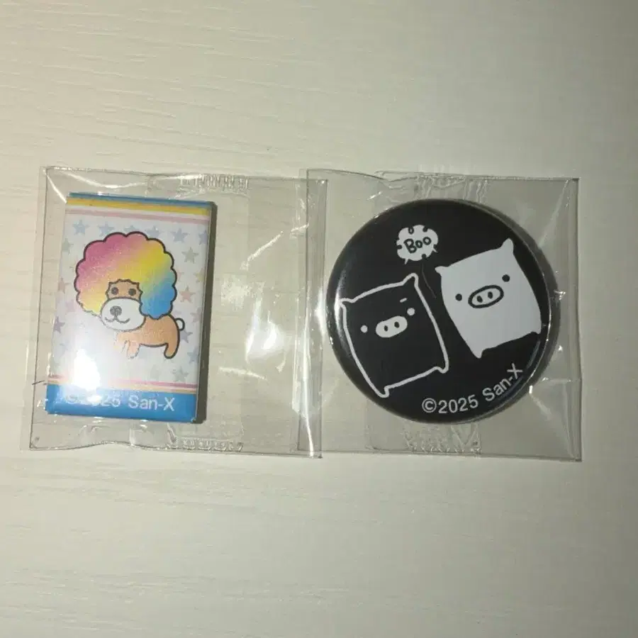 산엑스 아프로켄 모노쿠로부 캔뱃지