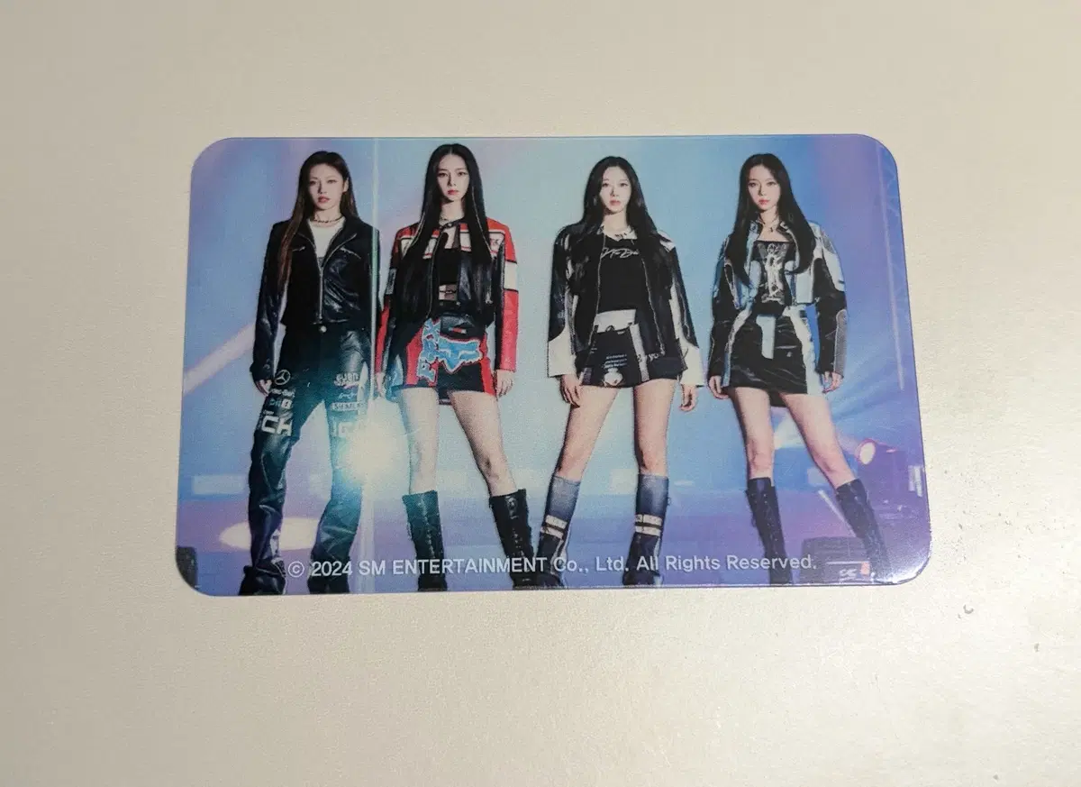 cgv 에스파 포토카드