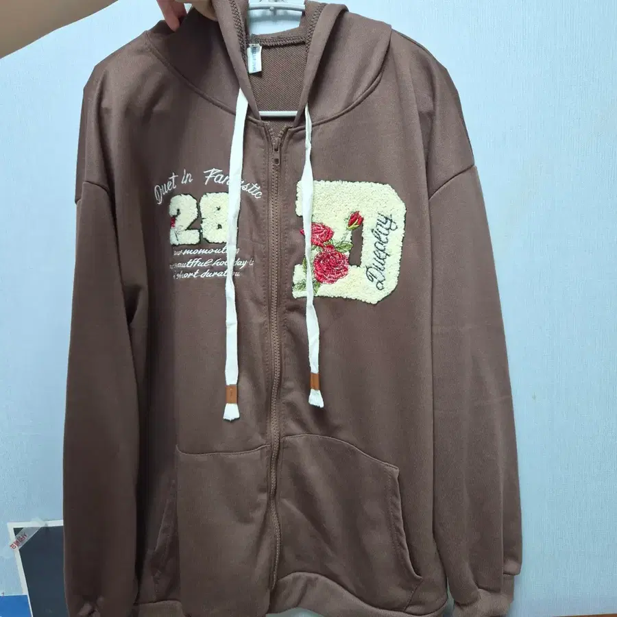 일본 재팬 빈티지 갈색 y2k 후드집업