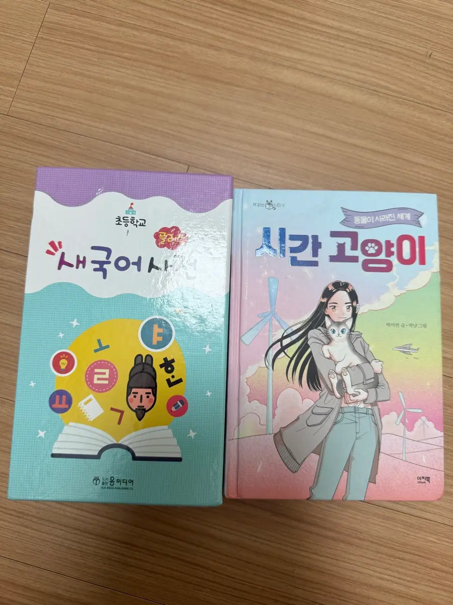 [급처]국어사전,시간 고양이 소설책