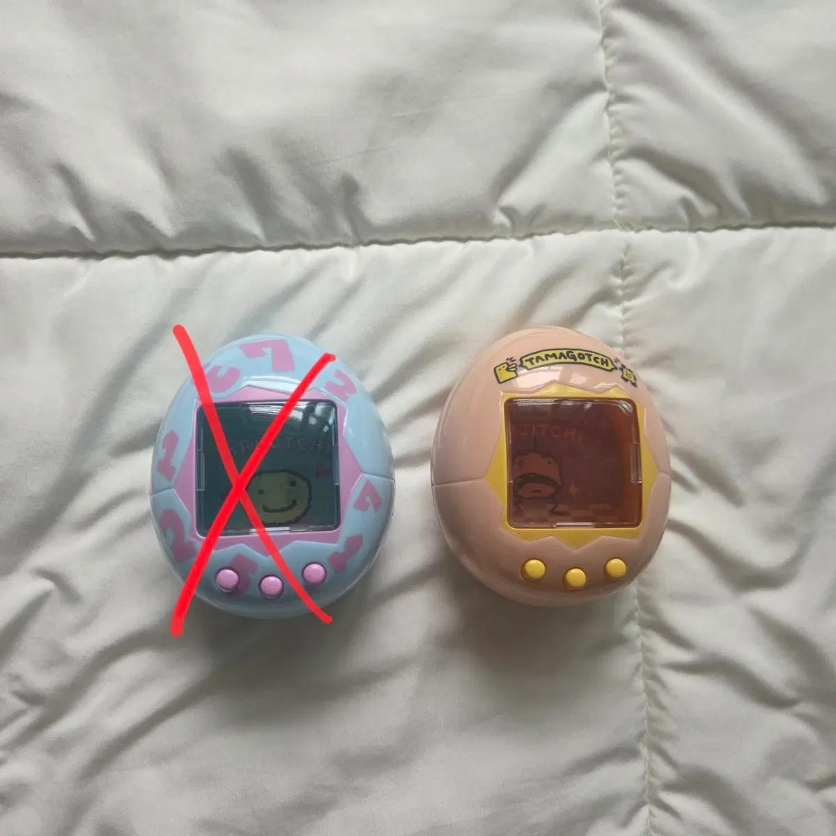 다마고치 캐리어 가챠 오야지치