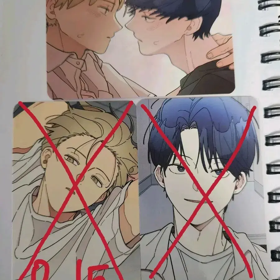 상품추가중)) 원룸조교님 봄툰 홍대 굿즈 우진형 송우윤 포카 포토카드