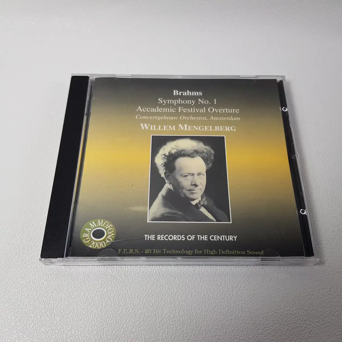 멩겔베르크 브람스 교향곡 1번 1930 1940 역사적 모노 녹음 CD