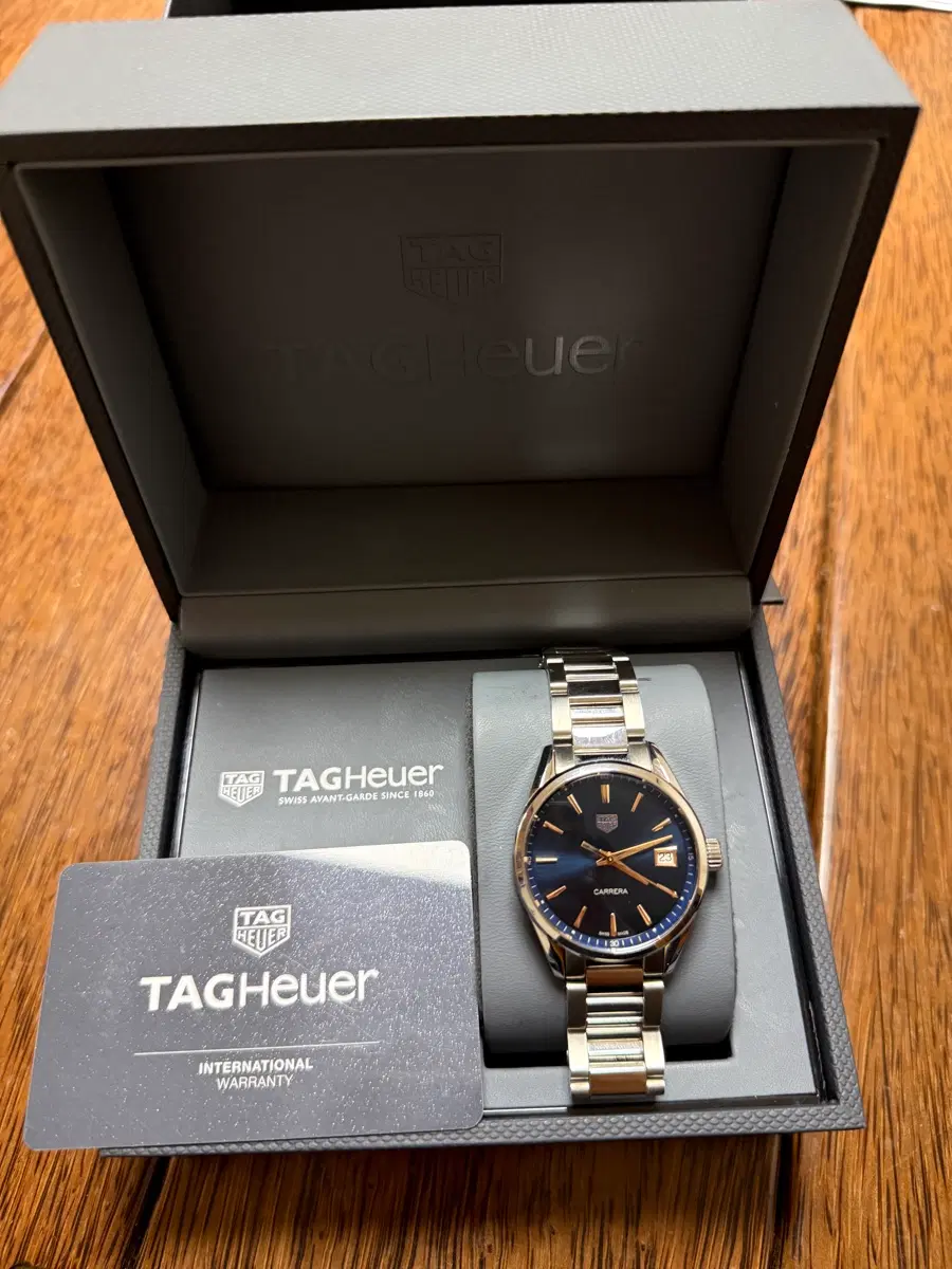태그호이어 까레라 쿼츠 청판 36mm 남여공용