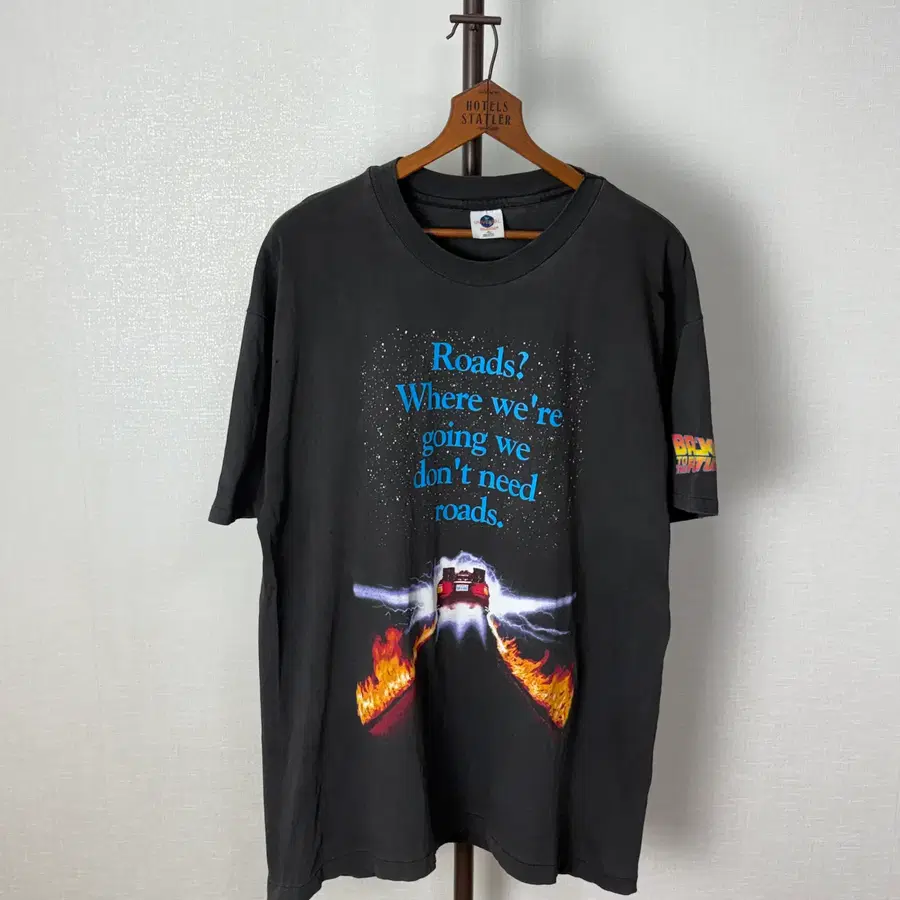 90s 백투더퓨처 반팔티