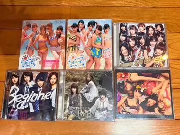 AKB48 CD 앨범 싱글 묶음 판매 6장 세트