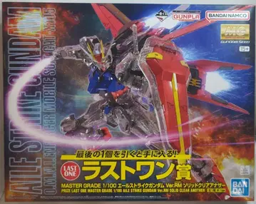 BANDAI SPIRITS 제일복권 기동전사 건담 건담 프라모델 2023 라스트 원상 MG 에일 스트라이크 건담 Ver.RM 솔리드 클리어 애너더