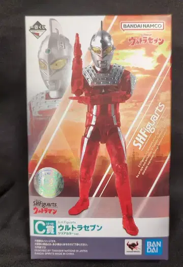 BANDAI SPIRITS 제일복권 S.H.Figuarts 울트라맨 C상 울트라세븐 클리어 컬러 ver. S.H.Figuarts