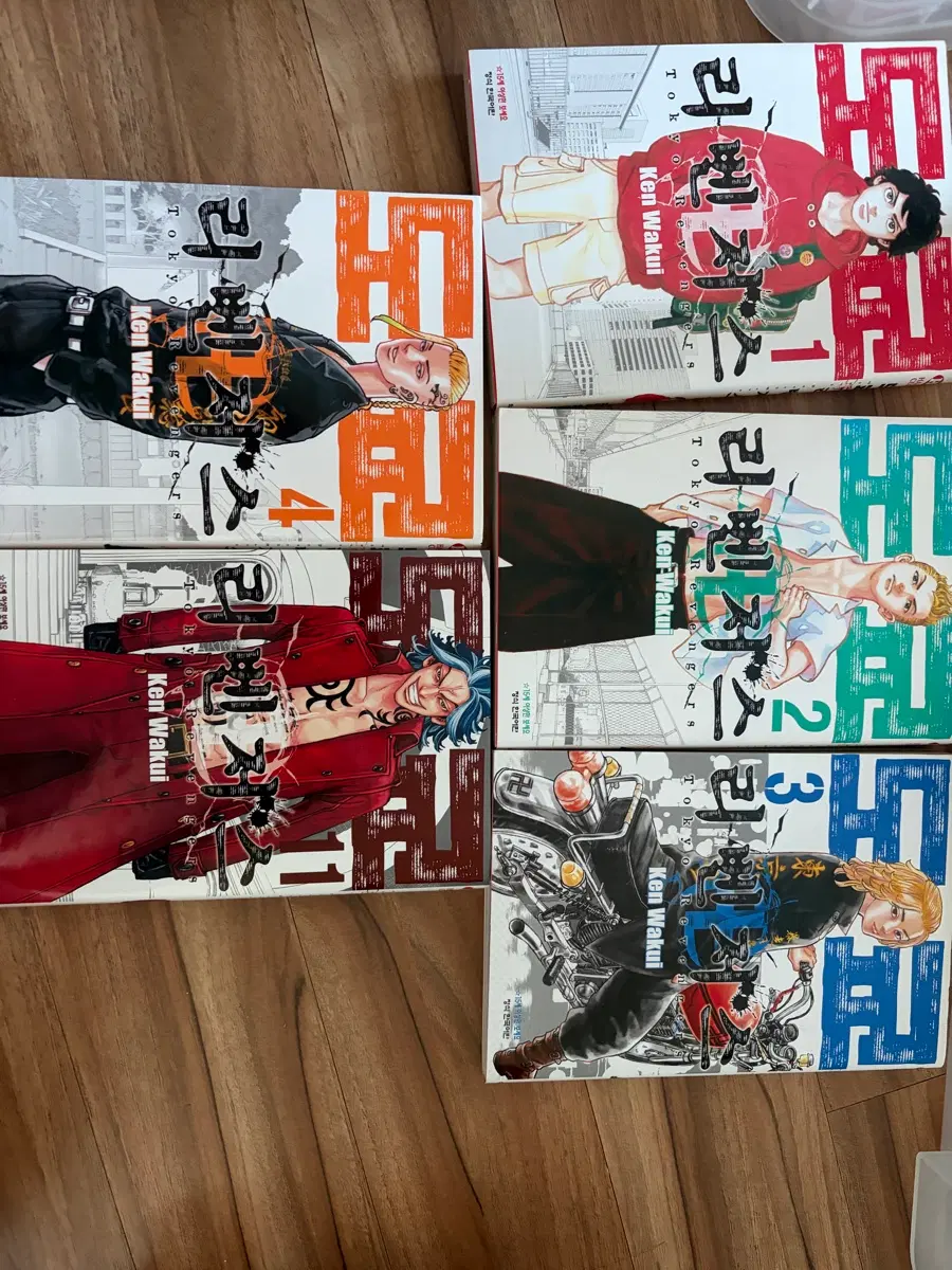 도쿄 리벤저스 만화책 1,2,3,4,11권 일괄