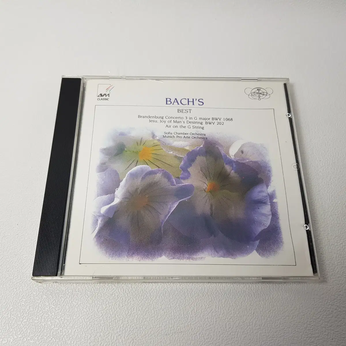 바흐 베스트 명곡 모음 클래식 CD