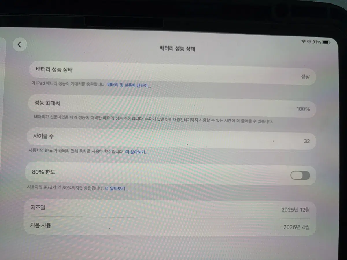 애플 아이패드 프로 13 M5 256GB 와이파이