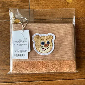 올드 테디 와펜 파우치 (베이지)
