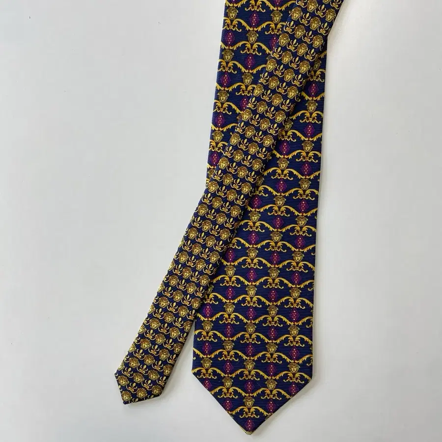 Gianni Versace 베르사체 정품 명품 모노그램 넥타이