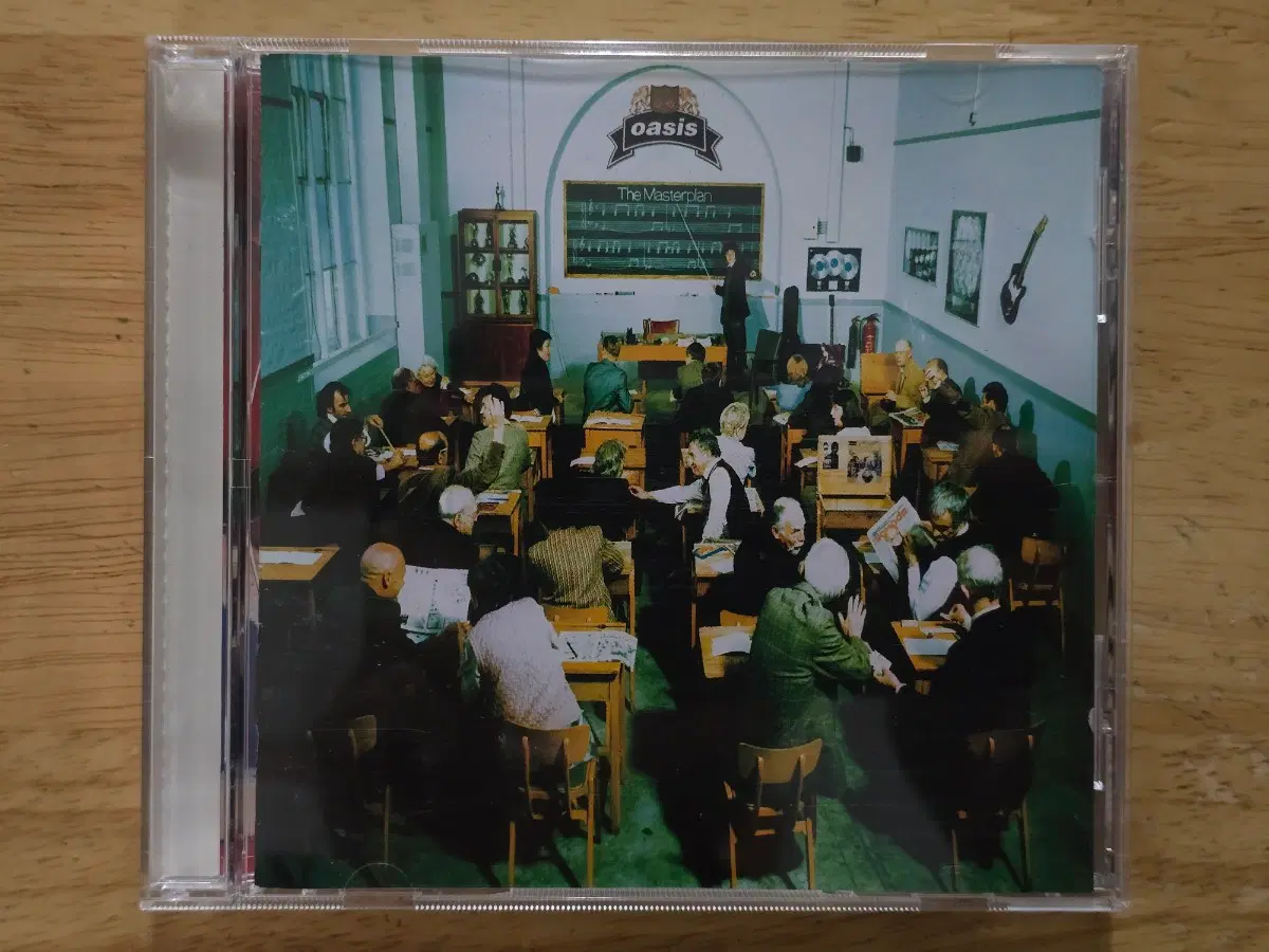 CD 음반 oasis 오아시스 - The Masterplan 영국반