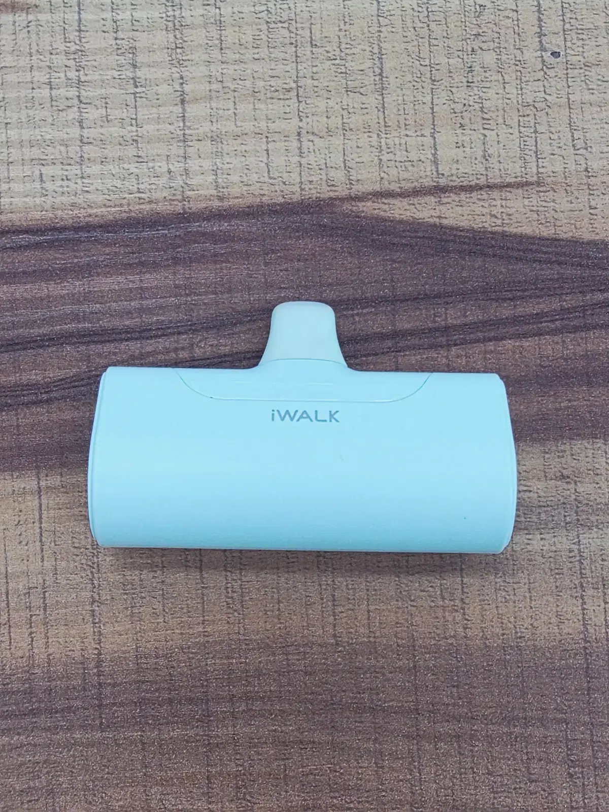 IWALK 아이워크 도킹형 보조배터리, 아이폰용 민트색