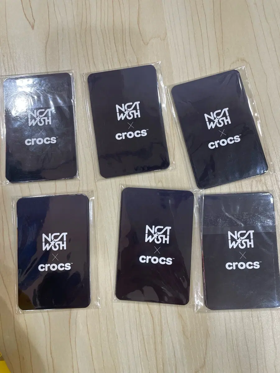 미개봉 엔시티 위시 풀셋 크록스 포카