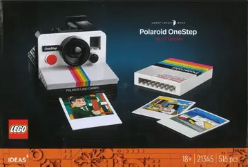 LEGO IDEAS#053 폴라로이드 원스텝/SX-70 카메라 21345