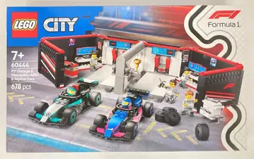 LEGO LEGO CITY F1 GARAGE & MERCED-AMG & ALPINE CAR 60444