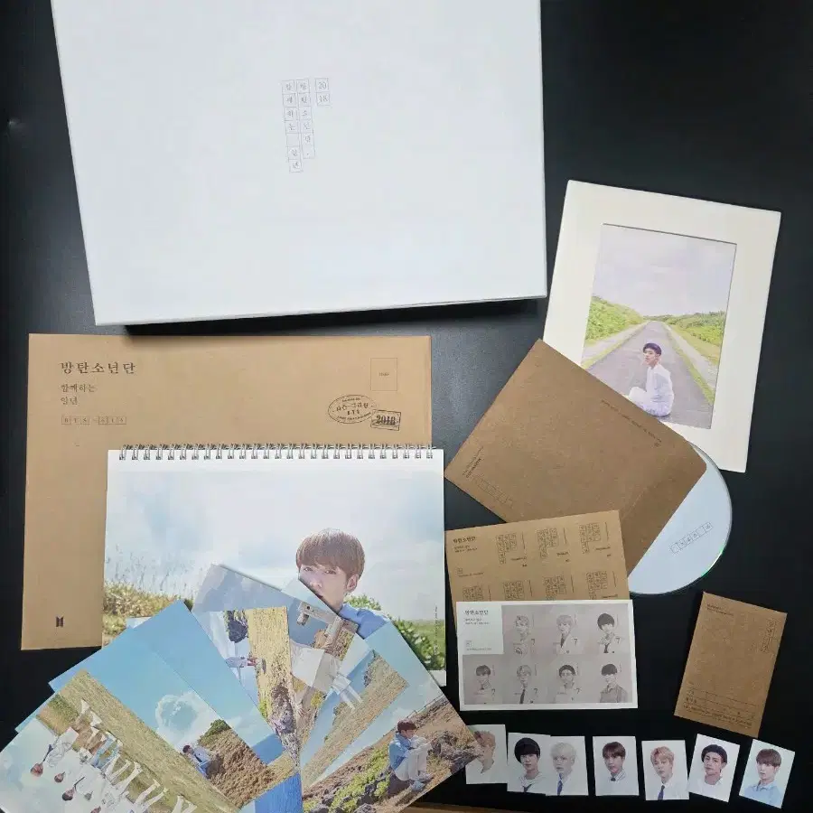 방탄 2018 시즌그리팅 풀박