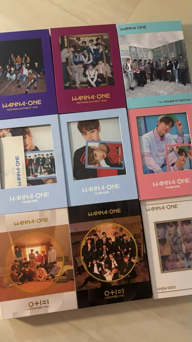 워너원 앨범