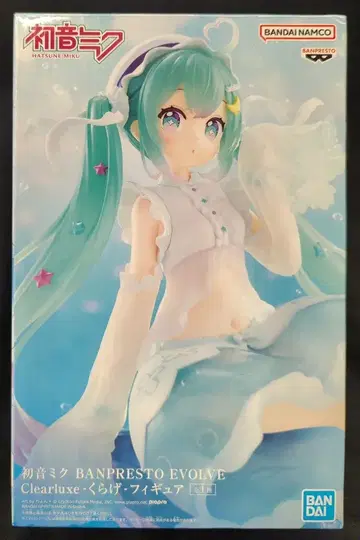 BANDAI SPIRITS BANPRESTO EVOLVE Clearluxe VOCALOID 하츠네 미쿠 해파리 피규어