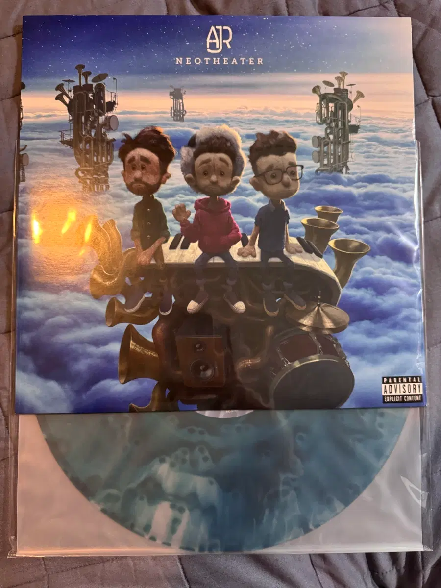 ajr 3집 neotheater lp 블루반