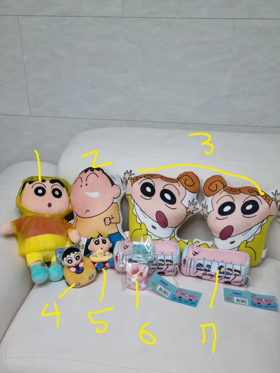 짱구는 못말려 짱구 맹구 짱아 버스필통