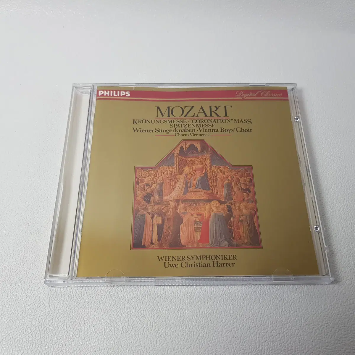 모차르트 대관식 미사 참새 미사 빈 소년합창단 독일제작 CD